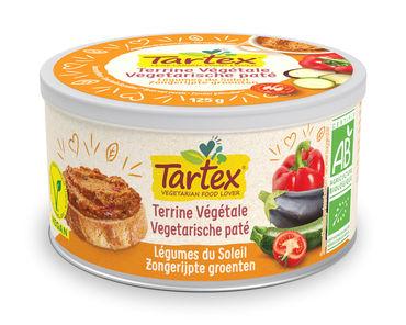 Tartex Pate zongerijpte groente bio