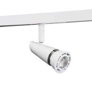 SG Zip Railspot 230V mat wit 6W LED GU10 2700K dimbaar 003022