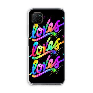 Loves: Huawei P40 Lite Transparant Hoesje