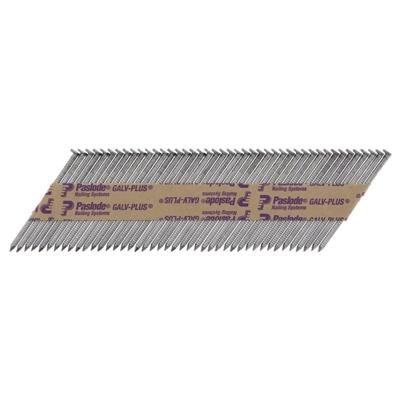 Paslode stripnagel - 2.8x63 mm - D-kop - ring - Galv-Plus - 3300 st + 3 gaspatronen