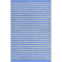 Cawö Cawo Lines Streifen 6255 Handdoek 50x100 capri