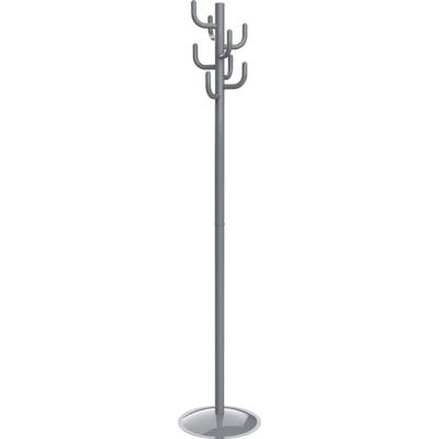 Maul Staande kapstok 9402682 MAULpolaris Lite Aantal haken: 8 (b x h x d) 36.5 x 177 x 36.5 cm Staal Grijs 1 stuk(s)