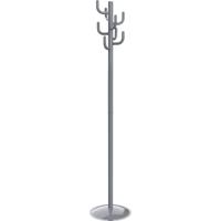 Maul Staande kapstok 9402682 MAULpolaris Lite Aantal haken: 8 (b x h x d) 36.5 x 177 x 36.5 cm Staal Grijs 1 stuk(s)