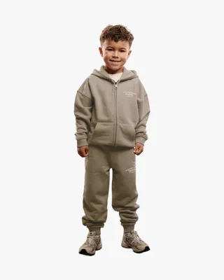 Croyez Fraternité Zip Hoodie Kids Beige - Maat 140 - Kleur: Beige | Soccerfanshop