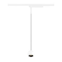 SLV Hanglamp voor railLight Eye 2.0 1-fase wit met zwart 3000K - 1010455