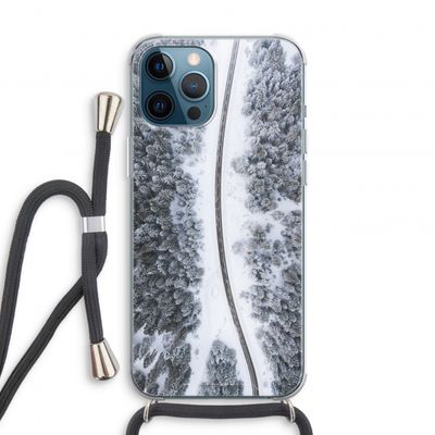 Snøfall: iPhone 12 Pro Transparant Hoesje met koord