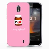 Nokia 1 | Siliconen Case | Nut Boyfriend