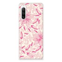 Sony Xperia 10 IV | TPU Case | Pink Flowers
