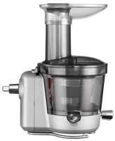 KitchenAid 5KSM1JA citruspers/sapmaker Slowjuicer Zilver - thumbnail