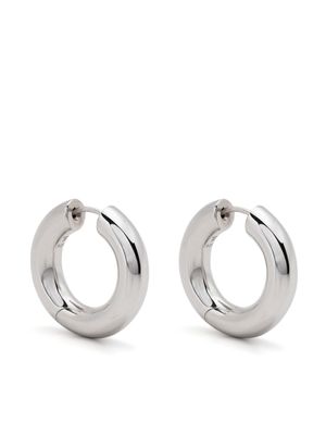 Tom Wood boucles d'oreilles Chunky Hoop médium - Argent