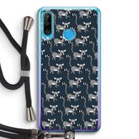 Makis: Huawei P30 Lite Transparant Hoesje met koord