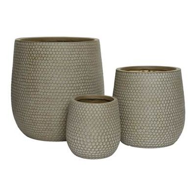 Decoris Bloempot - Set van 3 Decoris Bloempot - Set van 3