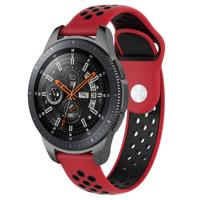 Huawei Watch GT Dubbel Sport Band - Rood Zwart Huawei Watch GT Dubbel Sport Band - Rood Zwart