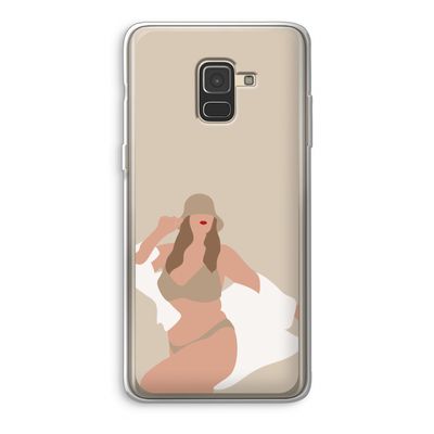 One of a kind: Samsung Galaxy A8 (2018) Transparant Hoesje