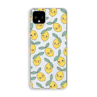 Citroenen: Pixel 4 XL Transparant Hoesje