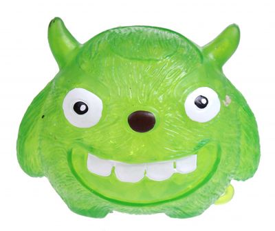 Johntoy kneedfiguur Squishy junior 10 cm siliconen groen