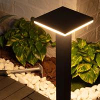 Buitenlamp zwart &apos;Carl&apos; staand led lamp modern 60 cm