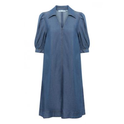 In wear - Blauw | Dames | Jurk | Blauw | 46 | regular | Kamst mode