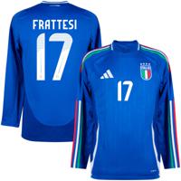Italië Shirt Thuis 2024-2025 (Lange Mouwen) + Fratessi 17