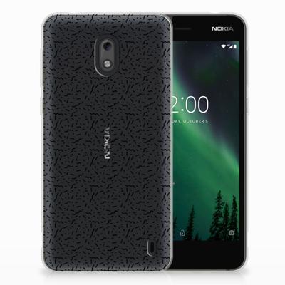 Nokia 2 | TPU bumper | Stripes Dots