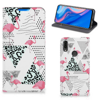 Huawei P Smart Z Hoesje maken Flamingo Triangle - thumbnail