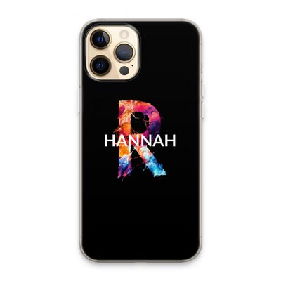 Abstract Spectrum: iPhone 13 Pro Max Transparant Hoesje