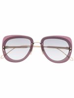 Isabel Marant Eyewear lunettes de soleil teintées à monture carrée - Violet - thumbnail