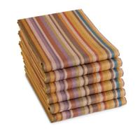 6x DDDDD theedoek over the rainbow 60x65 cm terra