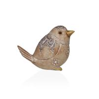 Decoratieve figuren Versa Vogel 6,5 X 9,5 X 12,5 CM