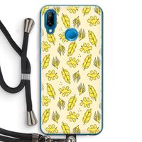 Herfst: Huawei P20 Lite Transparant Hoesje met koord