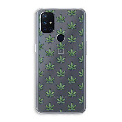Weed: OnePlus Nord N10 5G Transparant Hoesje