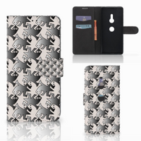 Sony Xperia XZ3 Telefoonhoesje met Pasjes Salamander Grey - thumbnail