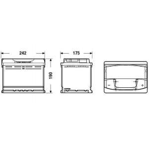 Exide Accu EA640