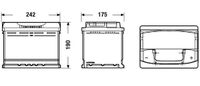 Exide Accu EA640