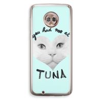 You had me at tuna: Motorola Moto G6 Transparant Hoesje