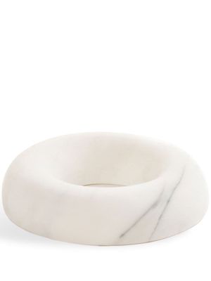 Bloc Studios objet décoratif Marmo Donuts - Blanc