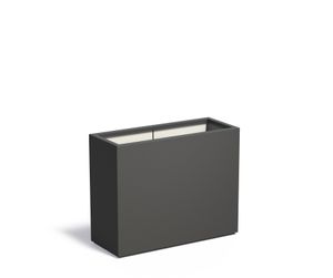 Polyester plantenbak CARREZ 100x40x80cm.
