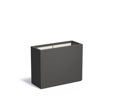 Polyester plantenbak CARREZ 100x40x80cm.