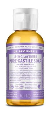 Dr Bronners Liquid soap lavendel 60 Milliliter