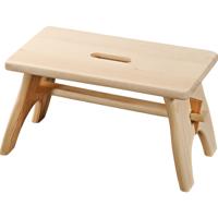 Voetenbankje relax krukje - 42 x 21 x 21 cm - Hout - Huishouden - Meubels
