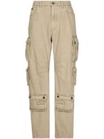 Dolce & Gabbana pantalon ample à poches cargo - Tons neutres - thumbnail