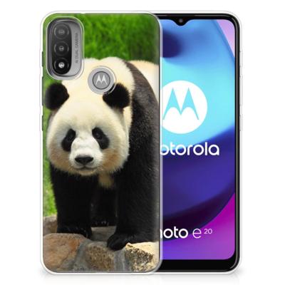 Motorola Moto E20 | E40 | TPU Hoesje | Panda