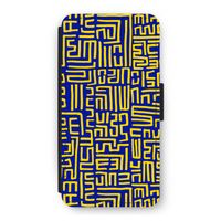 Majorelle Blue Print: iPhone 12 Flip Hoesje