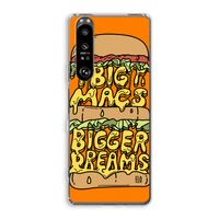 Big Macs Bigger Dreams: Sony Xperia 1 III Transparant Hoesje