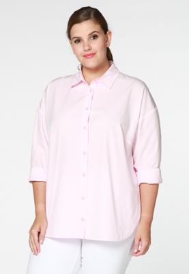 Yoek Blouse casual | Roze | Maat 50/52