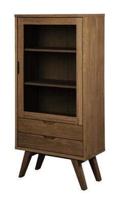 Bendt Vitrinekast 'Mads' Eiken, 145 x 72cm
