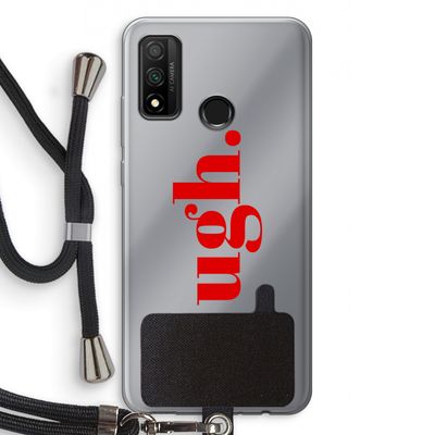 Ugh: Huawei P Smart (2020) Transparant Hoesje met koord