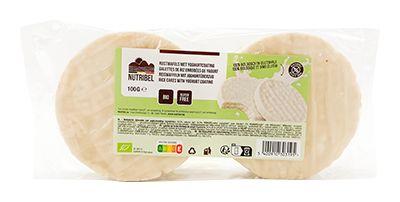 Nutribel Rijstwafels yoghurt coat bio