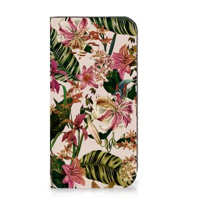 iPhone 15 Pro Max Smart Cover Flowers iPhone 15 Pro Max Smart Cover Flowers