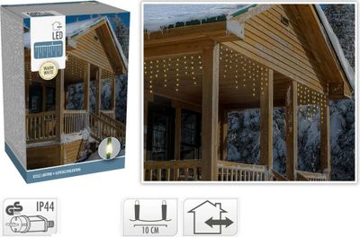 Ijspegel verlichting 180 lamps warm wit